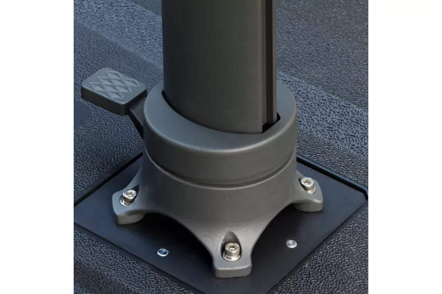 OUTFLEXX Ampelschirm, anthrazit/creme, Aluminium/Polyester, 300 x 400 cm