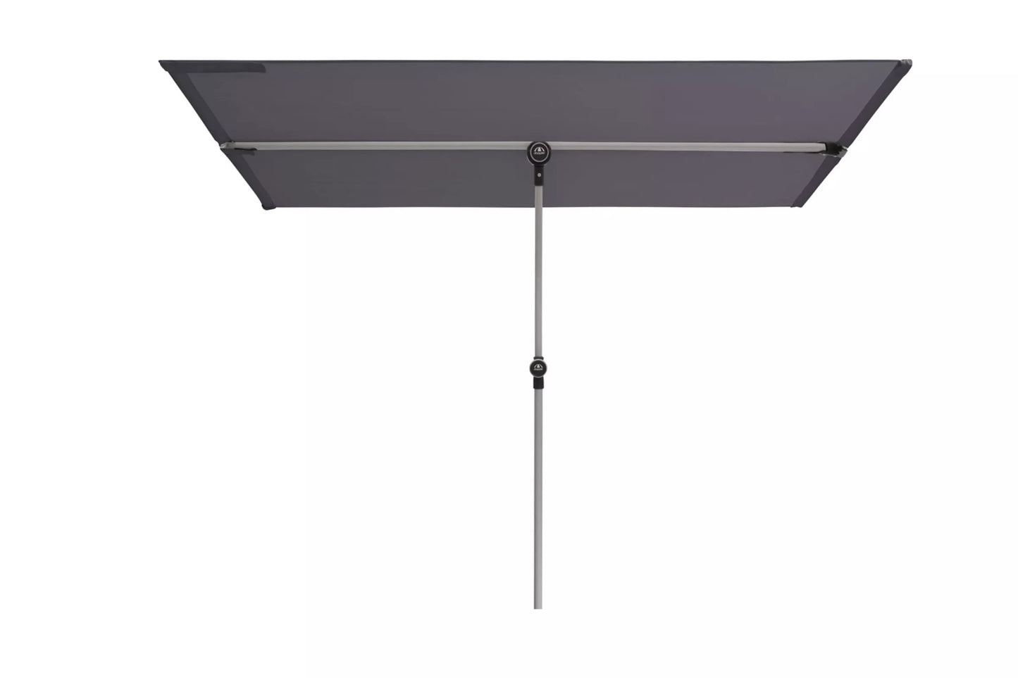 DOPPLER Active Balkonblende, anthrazit, Alu/Polyester, 180x130 cm, höhenverstellbar, drehbar