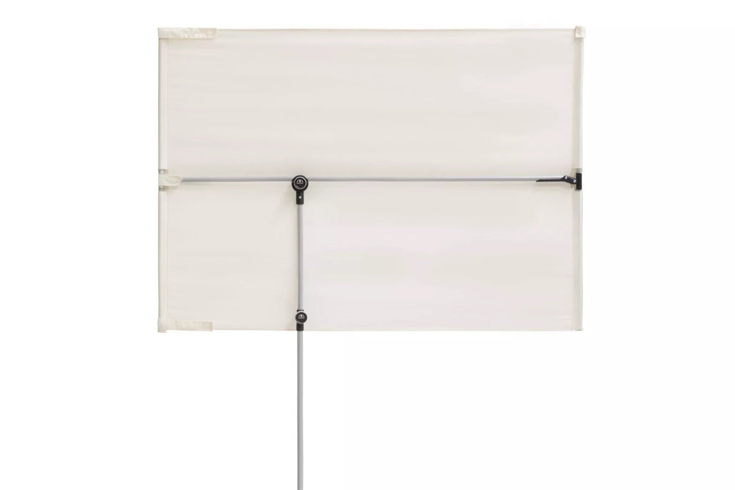 DOPPLER Active Balkonblende, anthrazit, Alu/Polyester, 180x130 cm, höhenverstellbar, drehbar