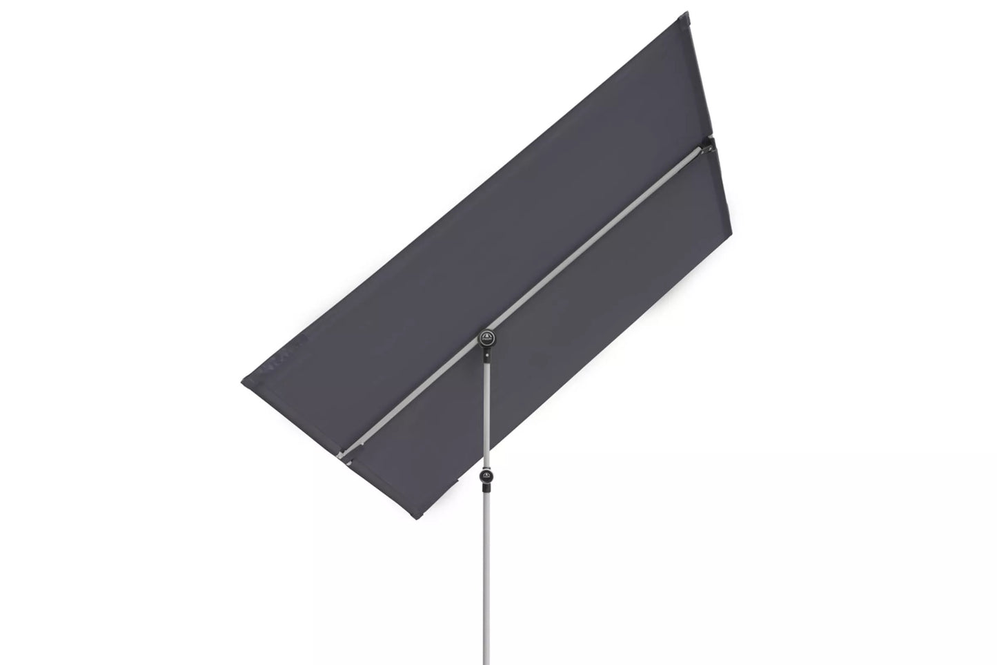DOPPLER Active Balkonblende, anthrazit, Alu/Polyester, 180x130 cm, höhenverstellbar, drehbar