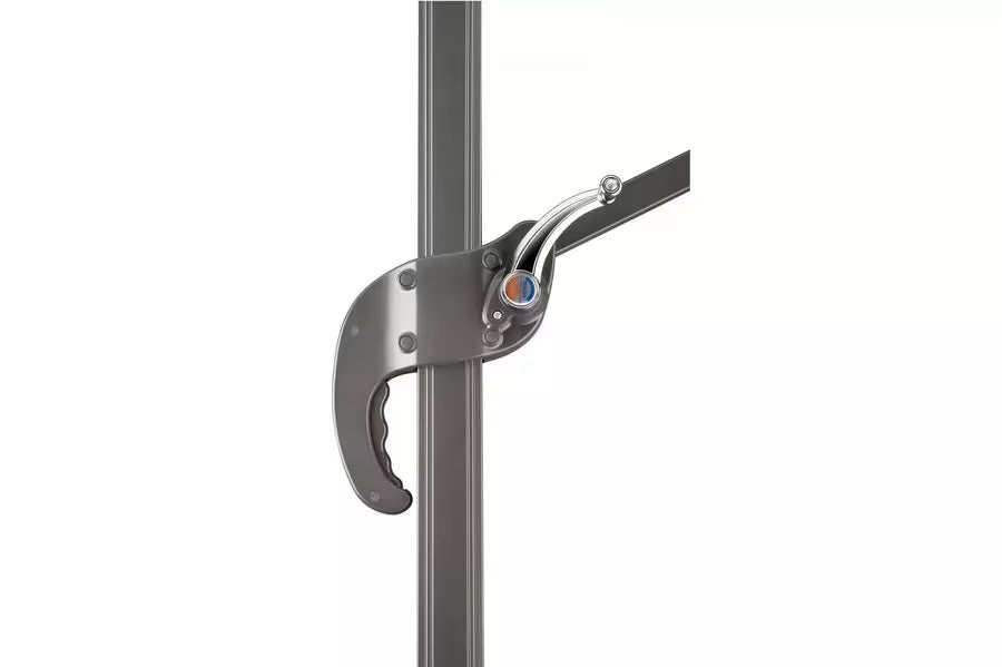 SCHNEIDER Rhodos Junior Ampelschirm, natur, quadratisch, 270 x 270 cm