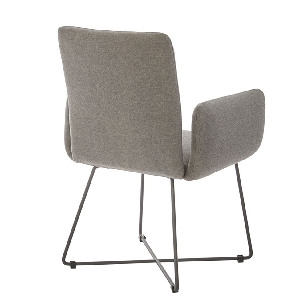 Diamond Garden Stuhl ARONA Sun & Rain, Edelstahl Dunkelgrau / Tuvatextil®