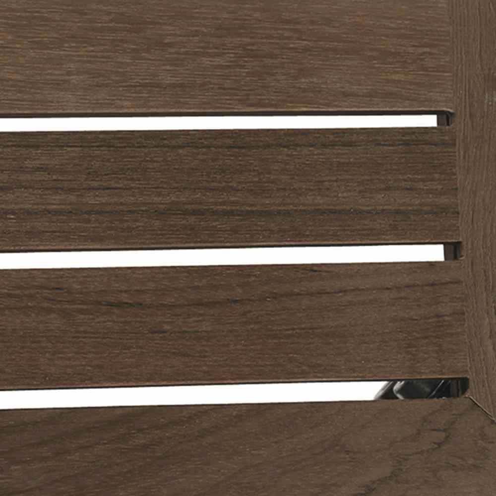 Siena Garden Geneva Dining Tisch Aluminium/Teak 160x90 cm
