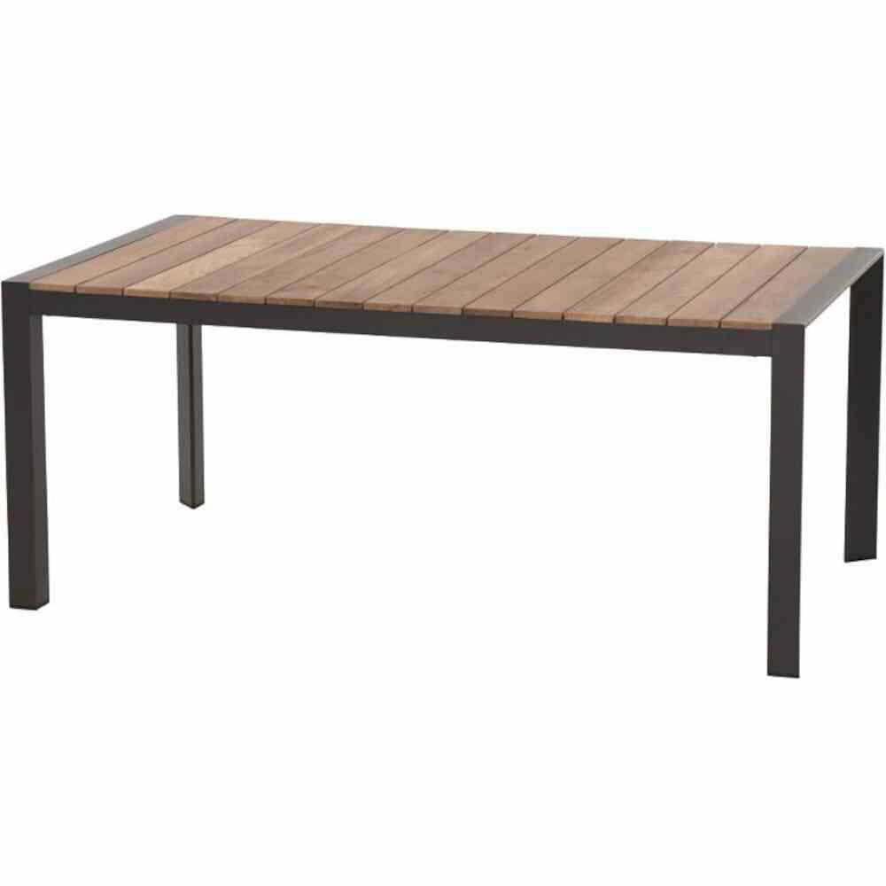 Siena Garden Londra Dining Tisch Aluminium/Teak