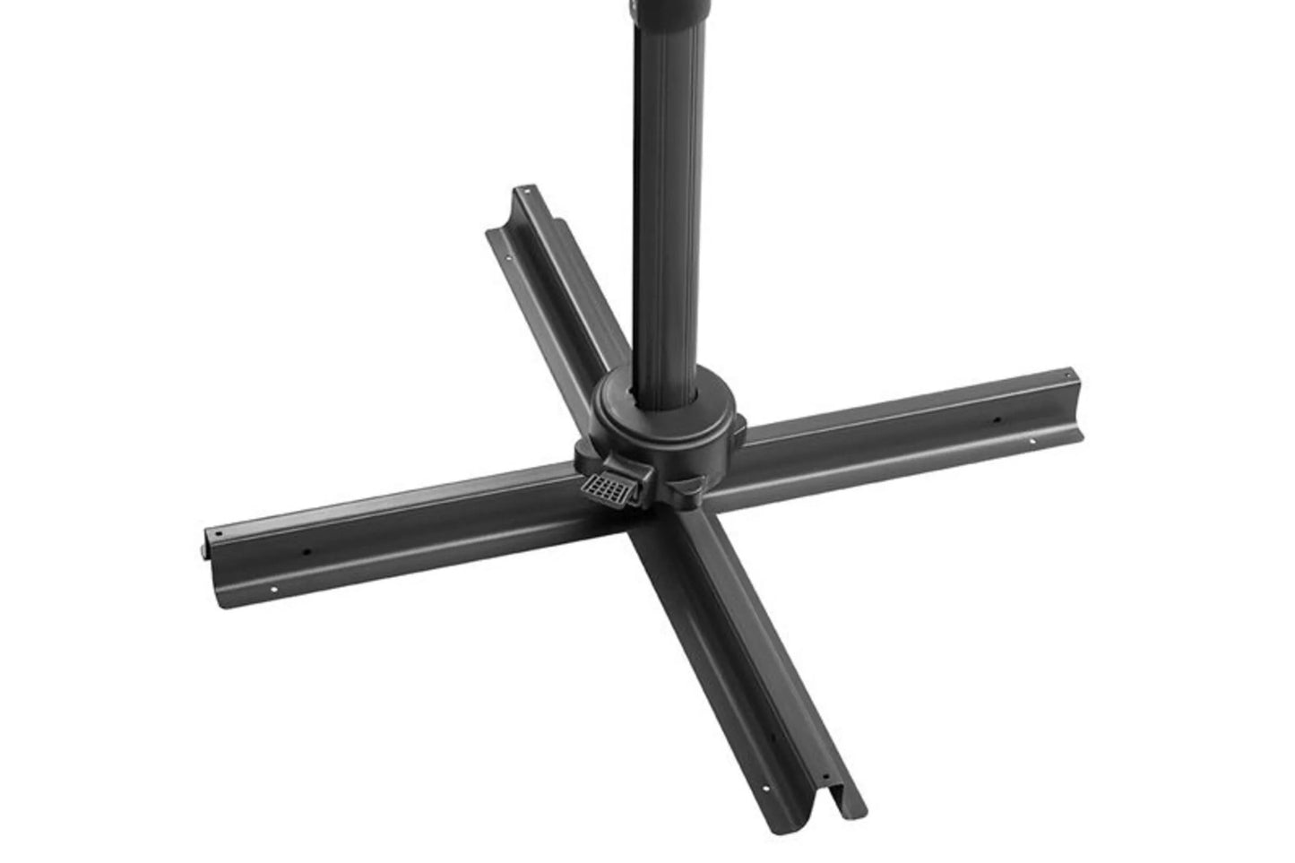 SCHNEIDER Rhodos Eco Twist Ampelschirm, natur, quadratisch, 270 x 270 cm