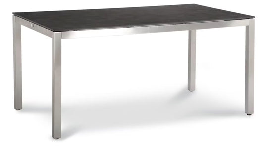 BEST Tisch Marbella 160x90cm Edelstahl