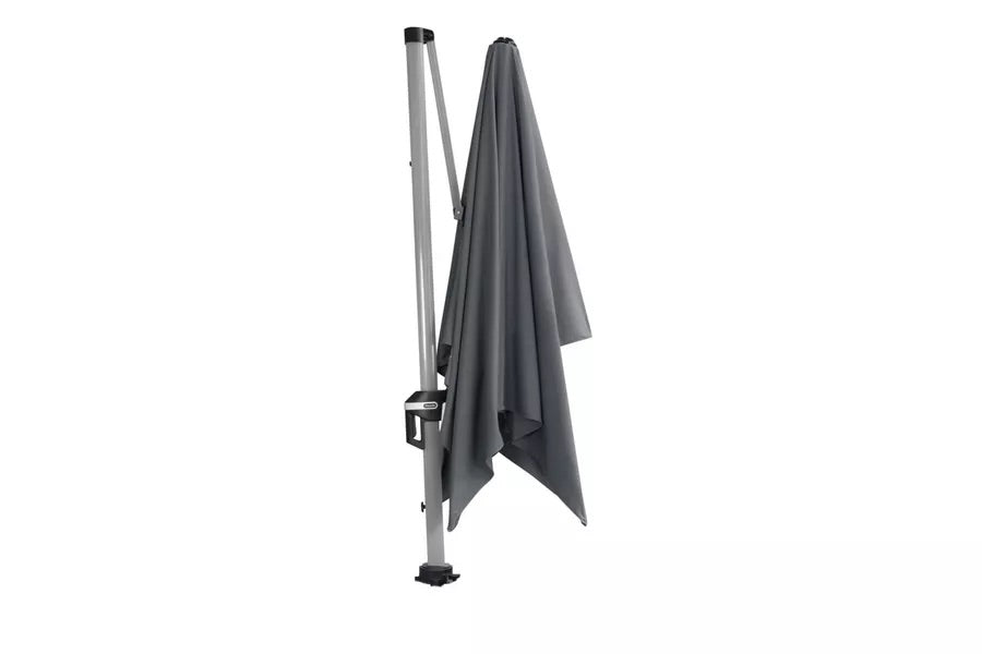 DOPPLER Active II Pendelschirm, anthrazit, Alu/Polyester, 350x260 cm, mit Kurbel