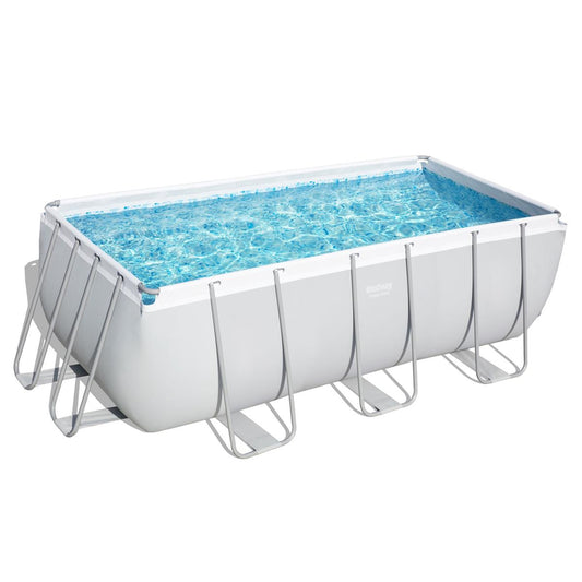 Power Steel™ Solo Pool 412 x 201 x 122 cm, lichtgrau, ecking