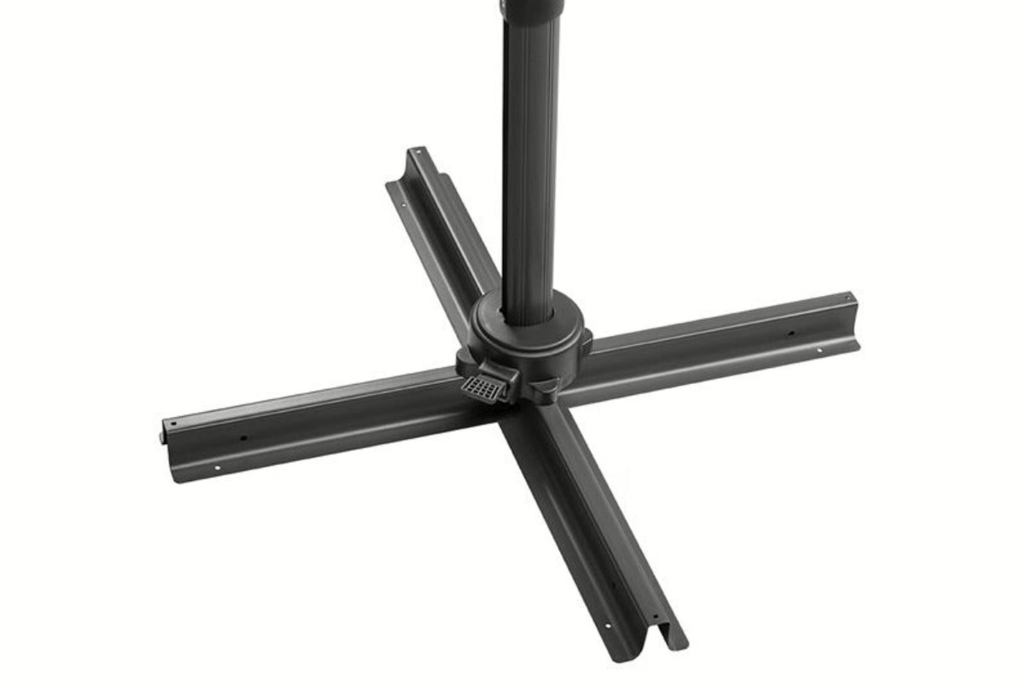 SCHNEIDER Rhodos Eco Twist Ampelschirm, natur, quadratisch, 270 x 270 cm